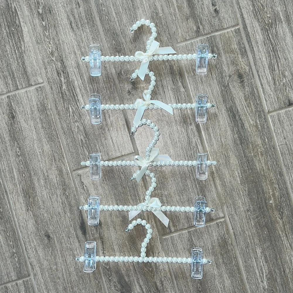 5 Homegoods Kids Pearl Pant Short Hangers 11.5 inches